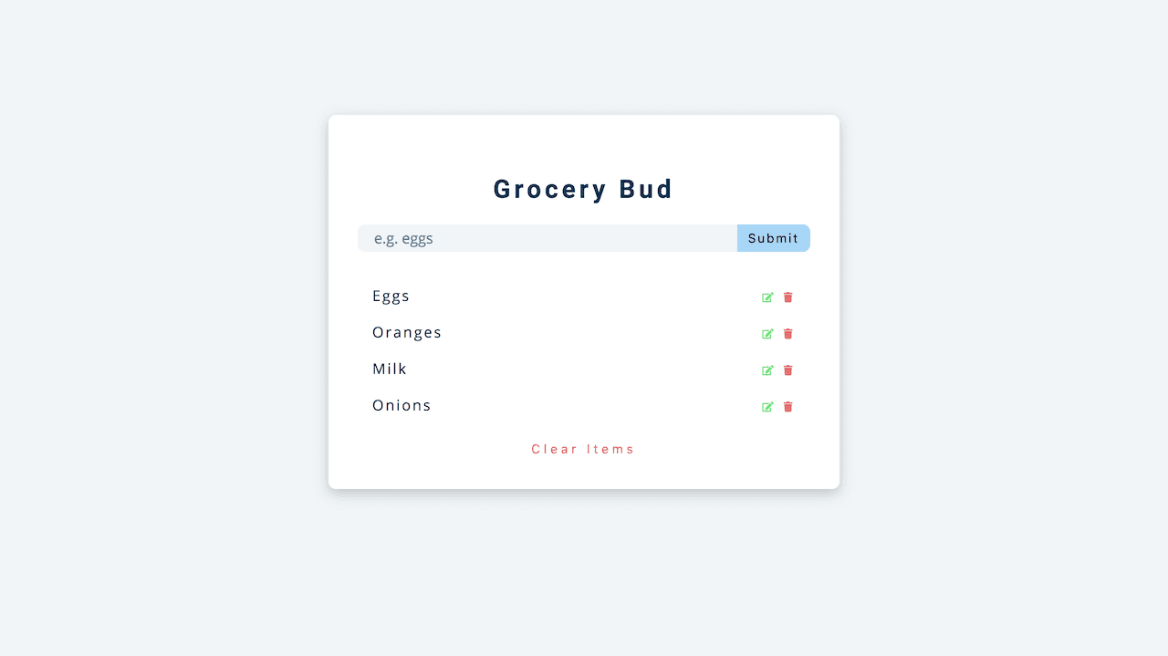 grocery bud